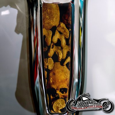 Harley 2024+ Street Glide & Road Glide Dash Insert - Bone Pile