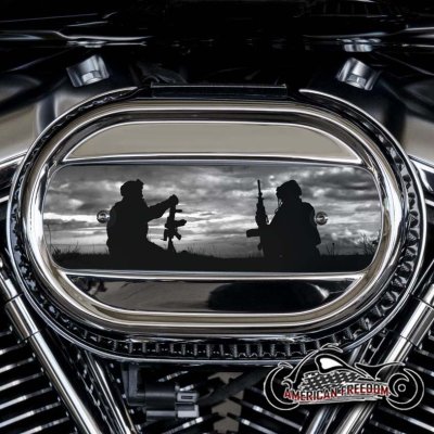 Harley Davidson M8 Ventilator Insert - Soldiers B&W