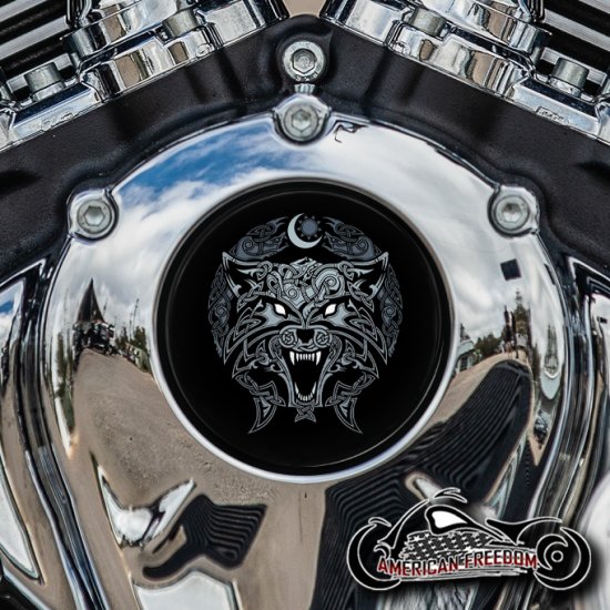 Indian Thunder Stroke Cam Insert - Celtic Wolf