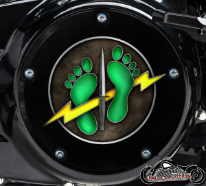 CHARLIE - Custom Air Force Tactics 5 Hole Softail M8 Derby