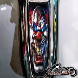 Harley 2024+ Street Glide & Road Glide Dash Insert - Cigar Clown