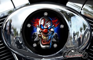 Custom Air Cleaner Cover - Cigar Clown