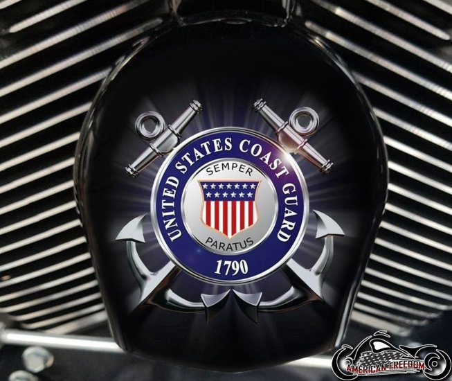 Custom Horn Cover - Coast Guard