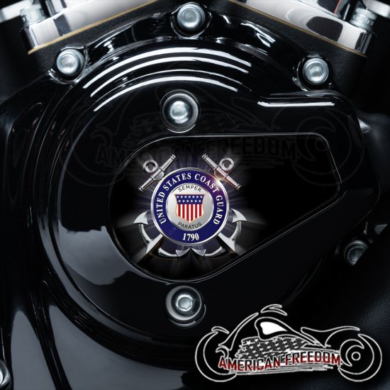 Harley Davidson VVT Timing Medallion - Coast Guard