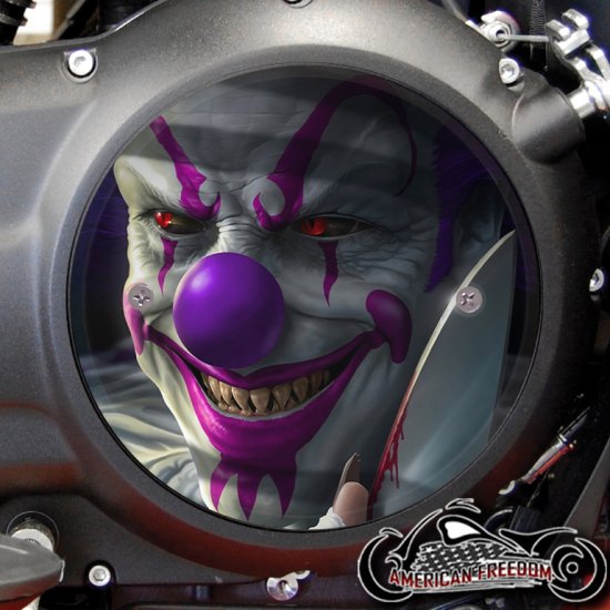 Victory Derby Cover - Creepy Knife Clown