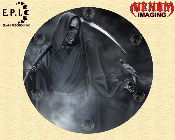 SUZUKI M109R Derby/Engine Cover - Crow Reaper