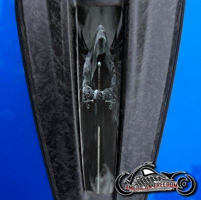 2023+ Harley CVO Dash Insert dark angel reaper