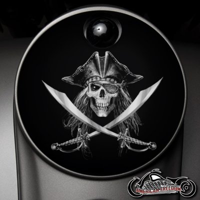 Custom Fuel Door - Davy Jones