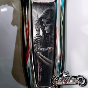 Harley 2024+ Street Glide & Road Glide Dash Insert - Blade