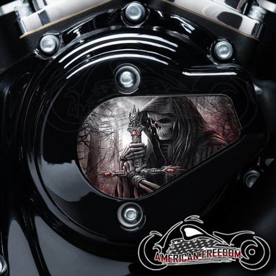Harley Davidson VVT Timing Medallion - Reaper & Blade