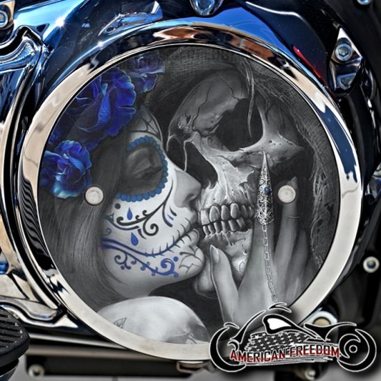 Indian 2021+ Thunderstroke Challenger Derby - Death Kiss Blue