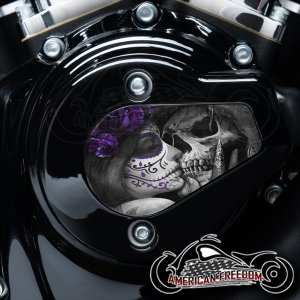 Harley Davidson VVT Timing Medallion - Death Kiss Purple