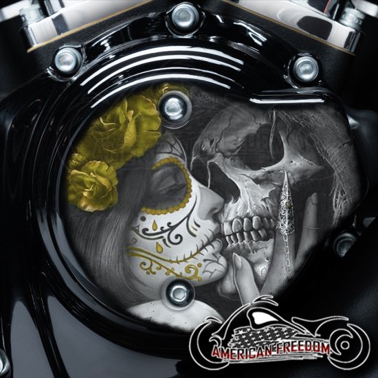 Harley Davidson VVT Cam Housing Unit - Death Kiss Yellow