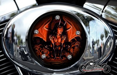 Custom Air Cleaner Cover - Demon Queen