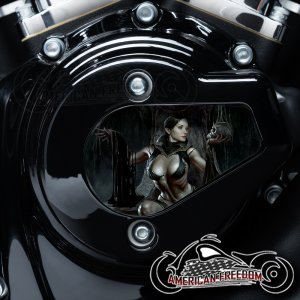 Harley Davidson VVT Timing Medallion - Woman & Demon