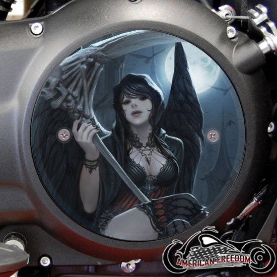 Victory Derby Cover - Demon Woman With Scythe