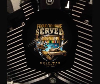 Custom Horn Cover - Desert Storm