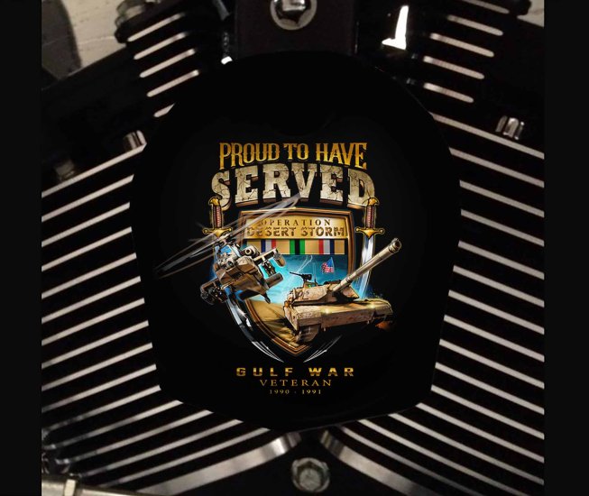 Custom Horn Cover - Desert Storm