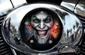 Custom Air Cleaner Cover - Destructive Joker