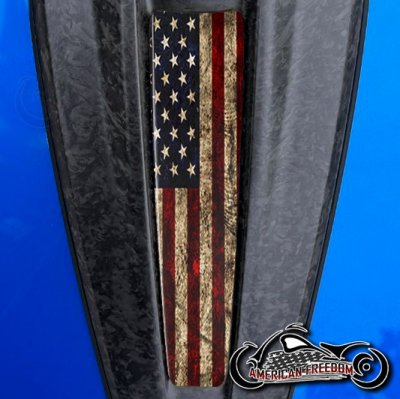 2023+ Harley CVO Dash Insert distressed American Flag
