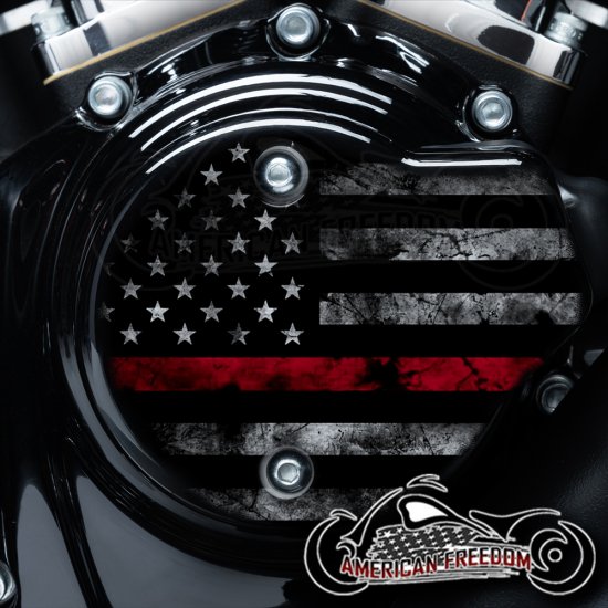 Harley Davidson VVT Cam Housing Unit - Distressed Flag TRL