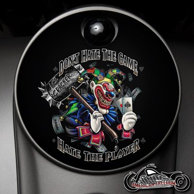 Custom Fuel Door - Don't Hate The Game Clown