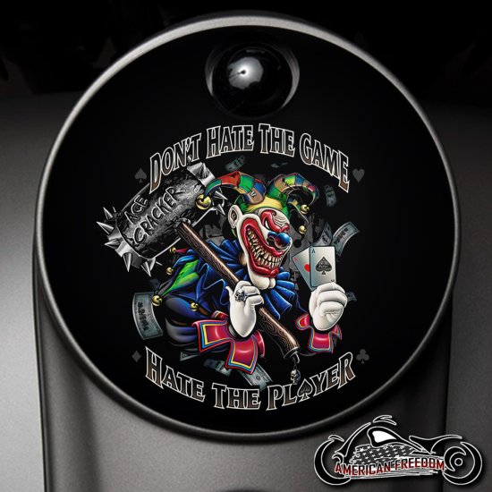 Custom Fuel Door - Don't Hate The Game Clown