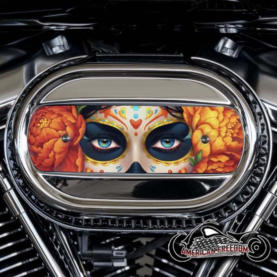 Harley Davidson M8 Ventilator Insert - DOTD Blossoms