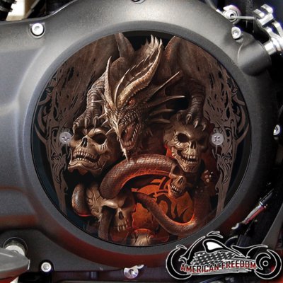 Victory Derby Cover - Dragon With Skulls