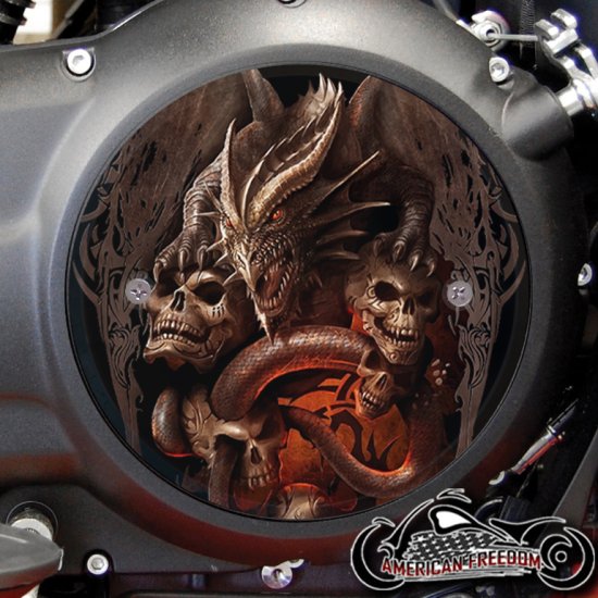 Victory Derby Cover - Dragon With Skulls