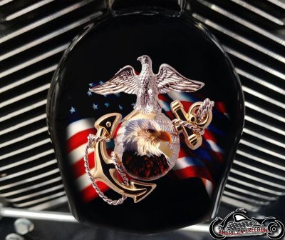 Custom Horn Cover - Marines 2