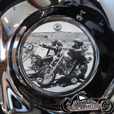 Custom Timing Cover - Easy Riders (B&W)