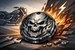 Personalized Motorcycle Engine Cover That Hits Hard