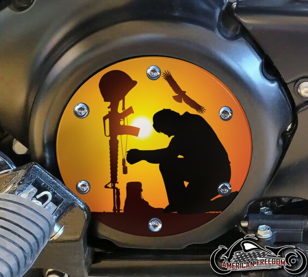 SUZUKI M109R Derby/Engine Cover - Fallen Soldier