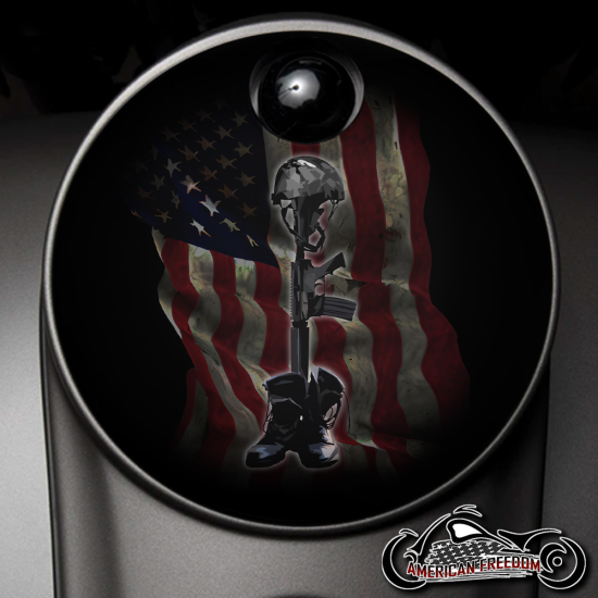 Custom Fuel Door - Fallen soldier