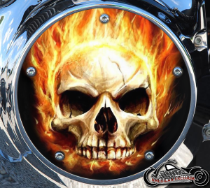 Custom Derby Cover - Fireball 2