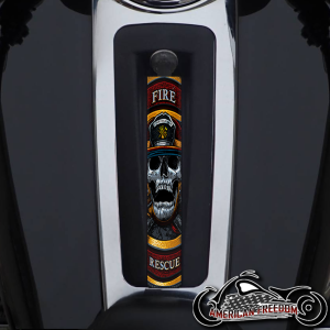 Harley Ultra Limited Dash Insert - Firefighter Tradition