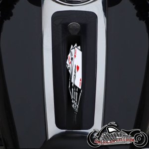 Harley Ultra Limited Dash Insert - Four Aces