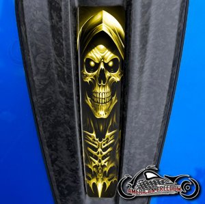 2023+ Harley CVO Dash Insert reaper yellow