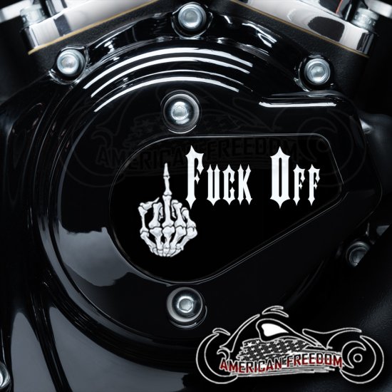 Harley Davidson VVT Timing Medallion - Fuck Off