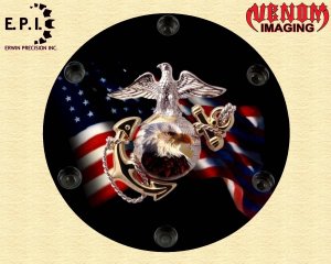 SUZUKI M109R Derby/Engine Cover G&A FLAG