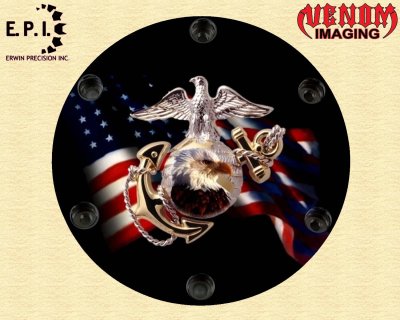 SUZUKI M109R Derby/Engine Cover G&A FLAG