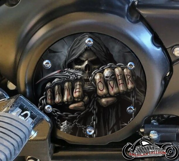 SUZUKI M109R Derby/Engine Cover - Game Over