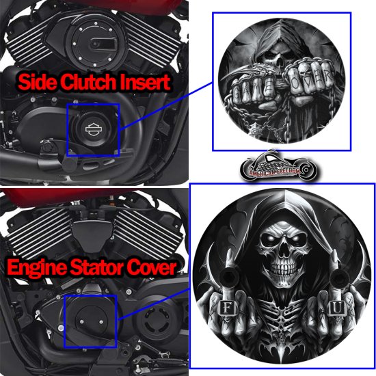 Harley Davidson XG500/XG750 2 Piece Set Game over