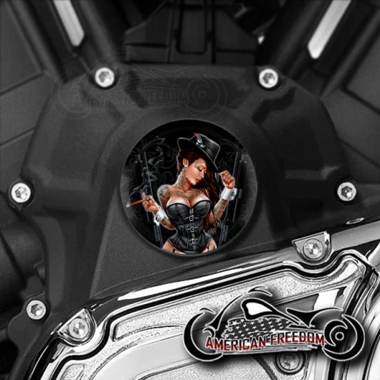 Indian Challenger Pursuit Water Pump Insert - Gangster Pin Up