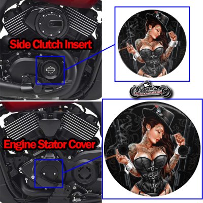 Harley Davidson XG500/XG750 2 Piece Set Gangster pin up