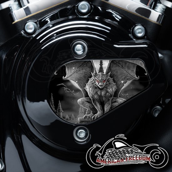 Harley Davidson VVT Timing Medallion - Gargoyle