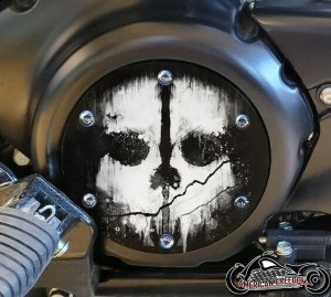 SUZUKI M109R Derby/Engine Cover - Ghosts