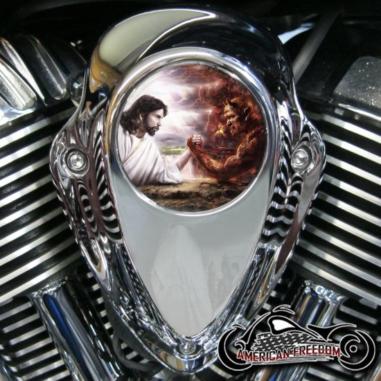 Indian Thunder Stroke Horn Insert - God Vs. Devil