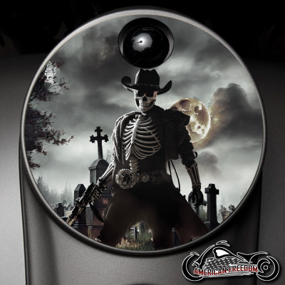 Custom Fuel Door - Graveyard Cowboy